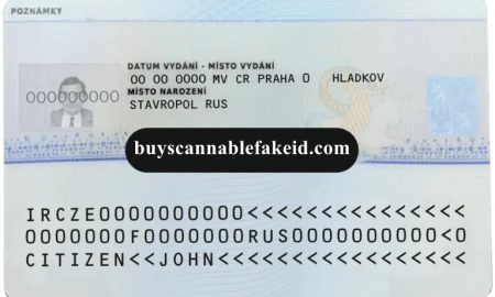 Czech Republic Fake Residence Permit